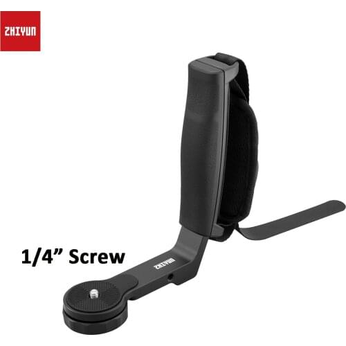 ZHIYUN Official Crane 2S/Weebill S Handle L Bracket TransMount Mini Grip 1/4 Screw for LED Light/Monitor for Stabilizer Gimbal