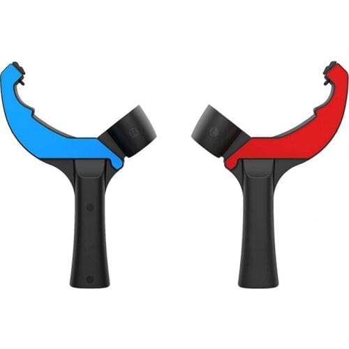 2Pcs VR Controller Paddle Handle Table Tennis Racket Grip For Oculus Quest 2 VR Accessories, VR Accessories