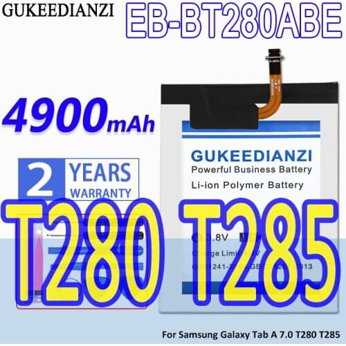 High Capacity GUKEEDIANZI Battery EB-BT280ABE 4900mAh For Samsung Galaxy Tab A 7.0 T280 T285
