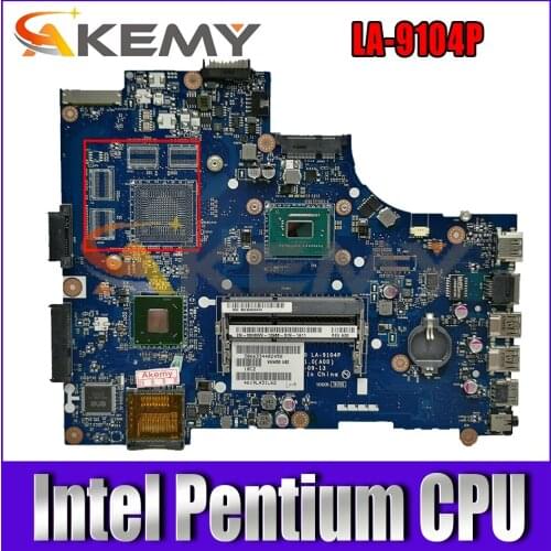 For DELL Inspiron 15R 2521 3521 5521 Laptop Motherboard LA-9101P LA-9104P Mainboard With Intel Pentium CPU 100% Fully Tested