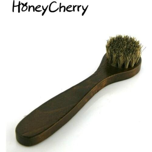 Long Handle Brush Hair Does Not Dirty Hands Do Hurt The Skin To Turn Grey Suede Nubuck Leather Fur Polishing Oil