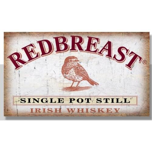 Redbreast Irish Whiskey PUB BAR METAL TIN SIGN POSTER WALL PLAQUE