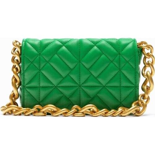 Fashion Womens Bag 2021 New Small Fragrance Rhombic Chain Bag Oversized Quilted Joker Large Capacity Shoulder Armpit Bag Tide