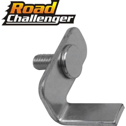 Moto Motorcycle Modified Sports Car Exhaust Pipe Fittings Fixed Ring Long Strip Connecting Piece Screw Bracket For Harley