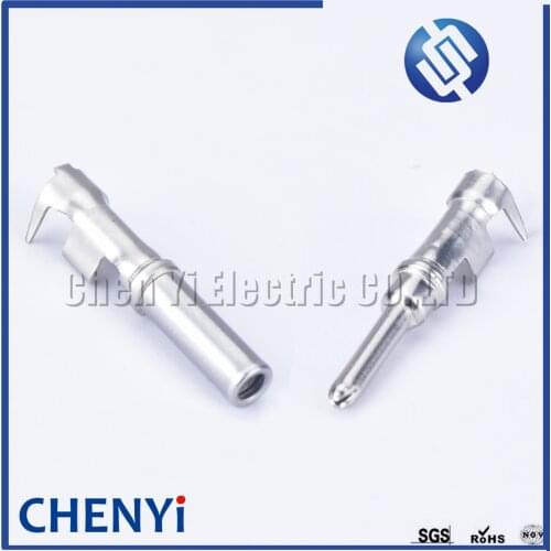 20 pcs DTP Deutsch Crimp Wire Terminal Auto Connector Metal Pin 1060-12-0122 1062-12-0122 For VW Audi BMW Car Engine 14-20AWG
