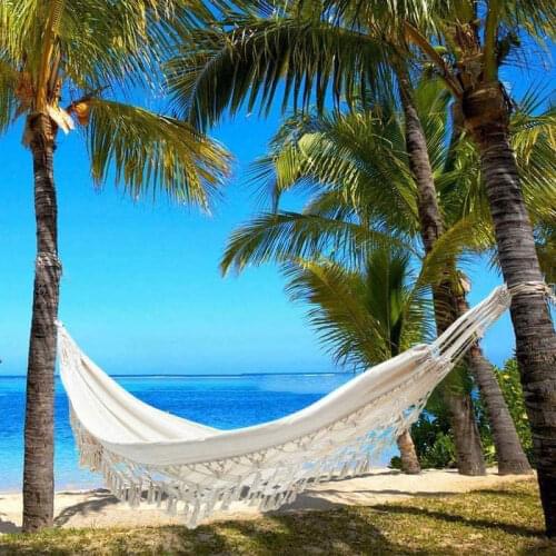 Hammock Swing Bed Thickened Camping Hanging Hammock for Outdoor