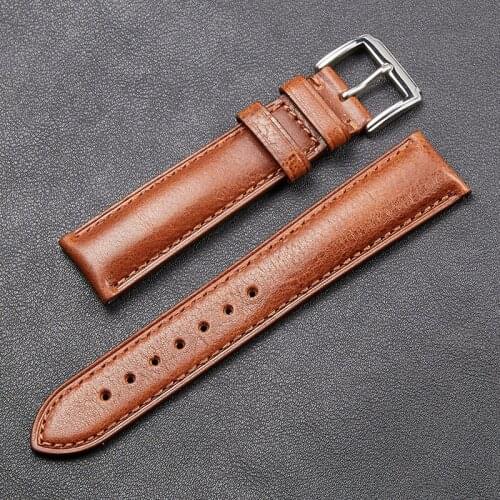 Watch Band Genuine Leather Straps Watchbands 20mm 22mm Watch Accessories Suitable for DW watches Galaxy Watch Gear s3