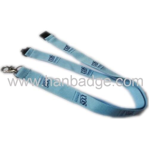 FREE Custom Logo Customized Polyester Lanyard + 900x15mm + Metal Hook + Safety Buckle