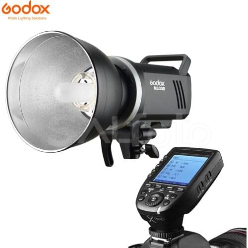 Godox MS300 300Ws / MS200 200Ws + X2T / Xpro Transmitter Studio Flash Light 2.4G Built-in Wireless Compact Photo Strobe Lighting