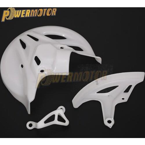 Brake Disc Protective Cover Protective Plate Brake Protection Rear Calipers Cover Fit To CRF T4 T6 CRF 250 CRF 450 Dirt Bikes