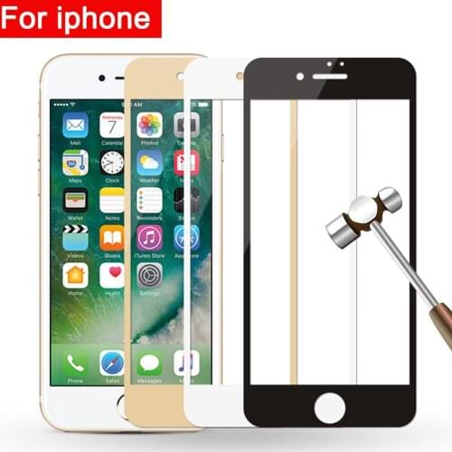 Protective Glass For Iphone Apple 8 7 6 s Plus 10 X Tempered Glas Case on I Phone 8plus 7plus 6s 6plus Iphone10 Iphonex film 9h