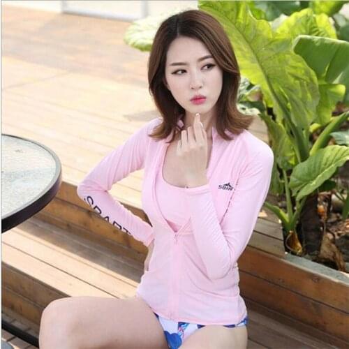 New staly Body Glove Womens Akela Zip-Front Sleek Long Sleeve Rashguard