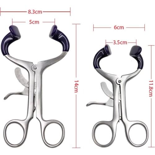 1pc Dental Mouth Retractor Opener Forcep Tools Stainless Steel Pliers Opening Measuring Forcep Heat Resisting Material