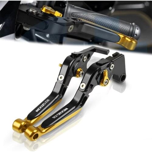 Motorcycle Aluminum Extendable Adjustable Foldable Levers For GILERA Nexus 250 E3 2006 2007 2008 Clutch Brake Lever