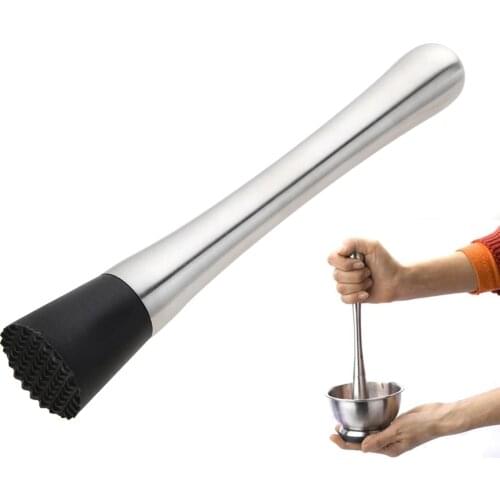 Bar Mixer Barware Mojito Muddler DIY Drink Fruit Muddler Crushed Ice Cocktail Muddler Bar Tools