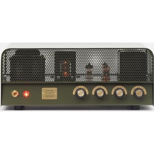 New product Raphaelite CR5687 tube preamplifier + amplifier hifi amplifier, custom retro, frequency response: 15Hz-45KHz±1dB