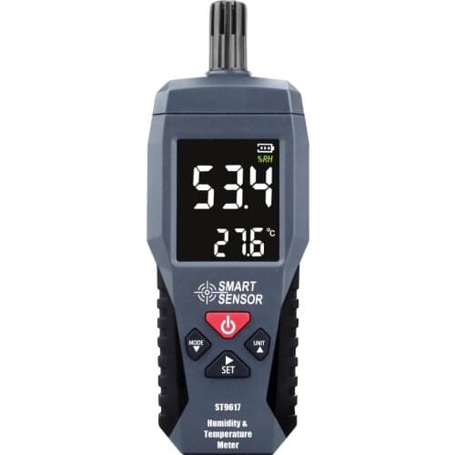 Handheld Humidity & Temperature Meter Digital Thermometer Color LCD Display Humidity Hygrometer Temperature Meter