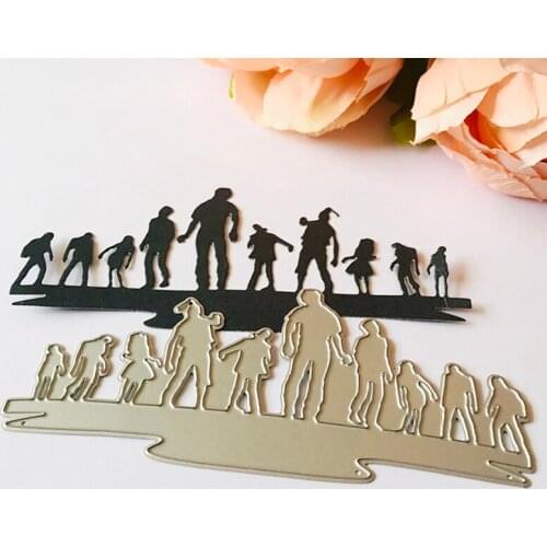 Halloween Dies Cuts for Card Making Scrapbooking Dies Metal Wedding Couple Cutting Dies new 2020 Craft Border Dies