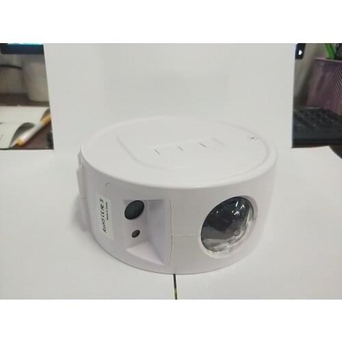 Starry Sky Projector Light LED Nebula Cloud Night Light Voice Control Ocean Waving Light Rotation Projection Lamp for Kids Gift