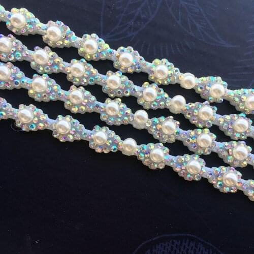 0.5*18cm Diamond-studded Chain Row of Diamonds DIY Hairpin Hairband Handmade Jewelry Clothing Accessories 10pcs/bag