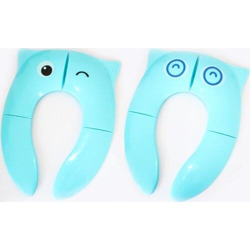 Folding Large Non Slip Toilet Pad Travel Portable Liner for Babies Toddlers and Kids Reusable Toilet Potty Training Seat Cover