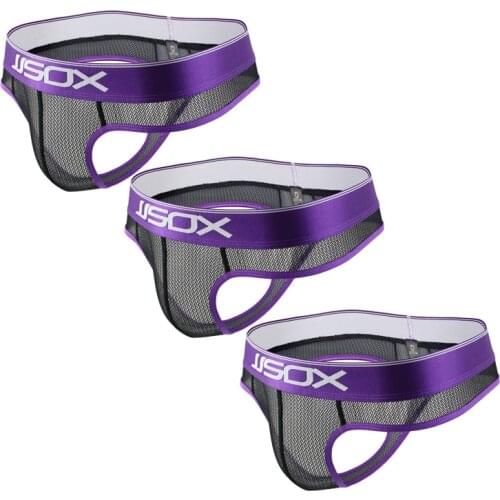 Mesh Mens Underwear Sexy Men G Strings Thongs Sissy Gay Men Thongs Breathable Underpants Cueca Homme Jockstrap Exotic G-String