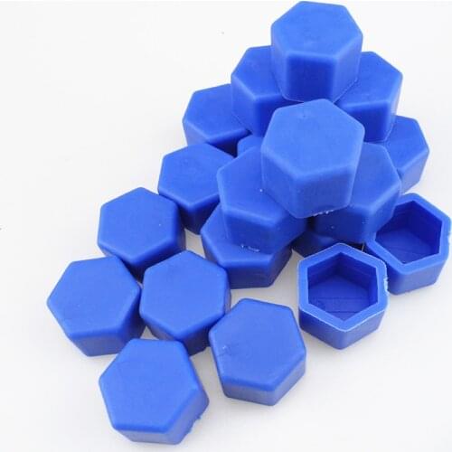 20 pcs 19mm Universal Silicone Wheel Nut Decorative Tire Screw Cover for Ford Focus Fusion Escort Kuga Ecosport Fiesta Falcon