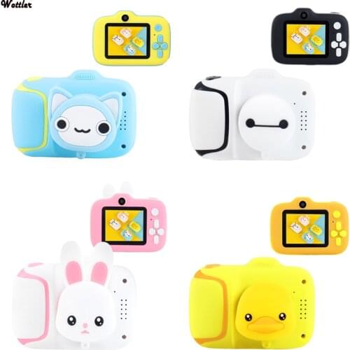 2000W Pixel Kids Digital Camera Children Mini Camera Cartoon Camera Toys Outdoor Photography Props for Children Video Camera