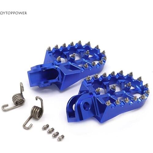 Motorcycle Aluminum Foot Pegs For KTM ADV SX SXF EXC EXCF XCF XCW XCFW 65 85 125 150 250 300 350 400 450 530
