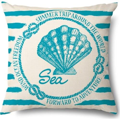 Artinlive New Art Cotton Linen Office Simple Pillowcases Hemp Pillowcase Plain Car Sofa Cushion Cover Fashion Decorate