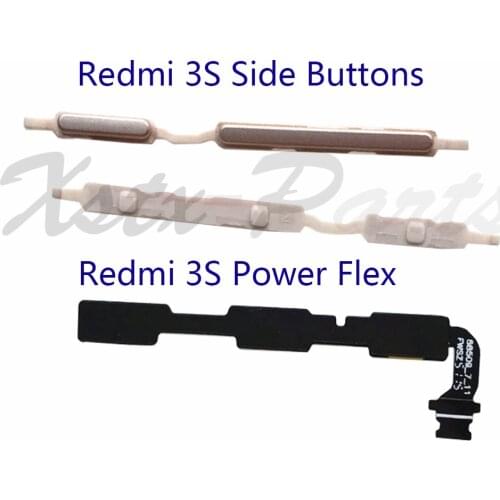 For Xiaomi Redmi 3S Side Volume Power Button / Power On Off Flex Cable