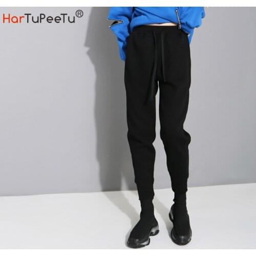 Женские узкие брюки HARTUPEETU China At AliExpress