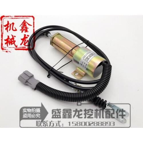 Hyundai R210-5/225-7 Daewoo DH220-5 flameout solenoid valve flameout switch 11E1-60100-24