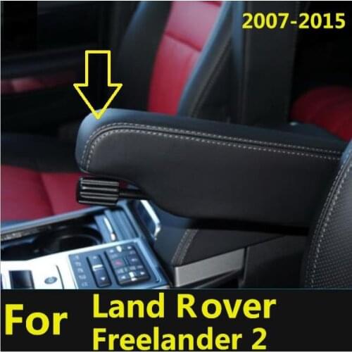 Customzied Seat Armrest Cover Protective Microfibre Leather Cover For Land Rover Freelander 2 (2007-2015 ) Car Interior