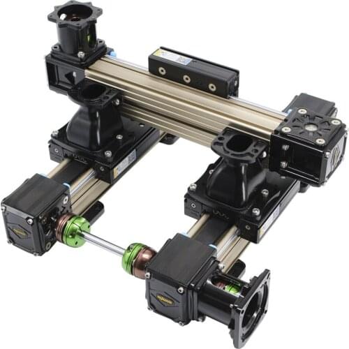 Mjunit MJ60N xyz axis toothed belt drive linear rail guide with fast speed for automatic helmet spray painting production line