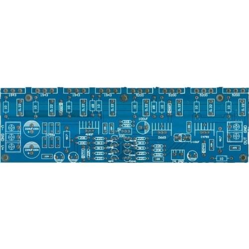 Mono 400W Power Amplifier Board 1943+5200 High Power Rear Stage Power Amplifier Board