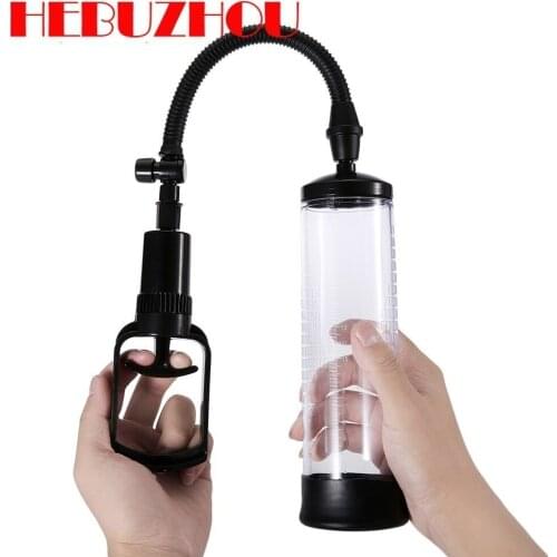 HEBUZHOU Penis Pump Penis Enlargement Vacuum Pump Penis Extender Sex Toys Penis Enlarger for Men Adult Sexy Product for Men 25