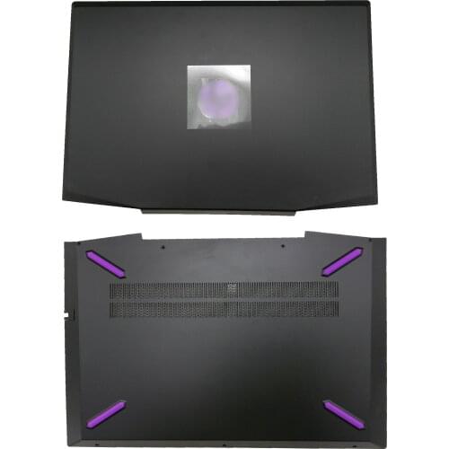 New Original Laptop LCD Back Cover/Bottom Case Cover For HP Pavilion 15-CX serie TPN-C133 Purple Logo L20318-001 L20315-001