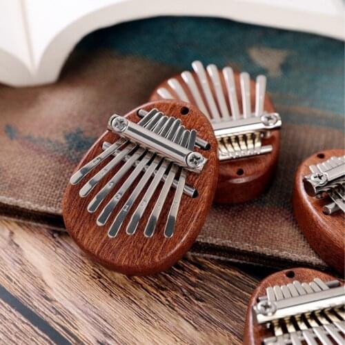 8-Key Crystal Transparent Kalimba Portable Thumb Piano Musical Instrument Piano Tools For Beginners Kids Adults With Full Kits