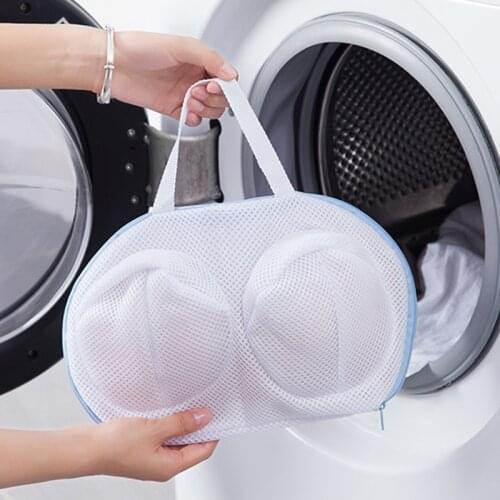 Mesh Bra Laundry Bag Underwear Washing Protection Pouch Machine-wash Bra Clothes Cleaning Mesh Organizer