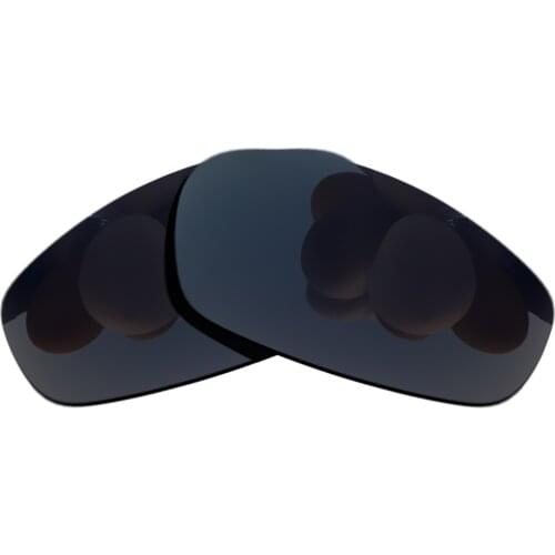 Polarized Sunglasses Replacement Lenses for-Split Jacket Frame - Grey Black