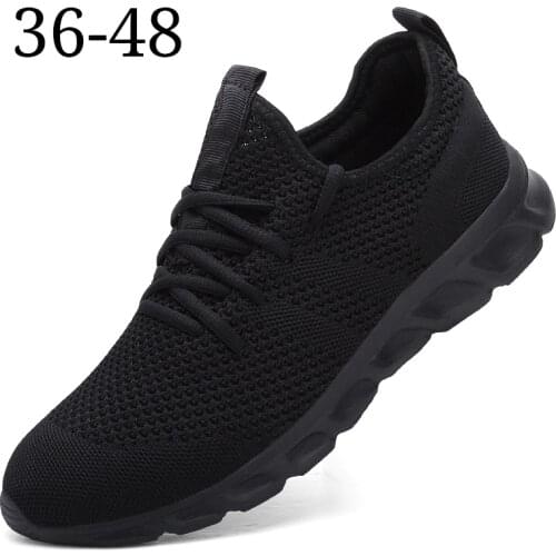 Light Man Running Shoes Comfortable Breathable Mens Sneaker Casual BreathableAntiskid and Wear-resistant Jogging Sports Shoes
