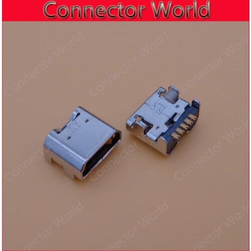 10-100PCS Micro mini USB female jack socket Connector dock plug repair For LG Intuition T375 V700 V410 VK815 Charging Port