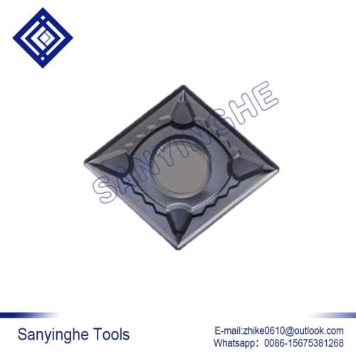 Free shipping high quality 10pcs/lots YBG102 CNMG120404-NF cnc carbide turning inserts