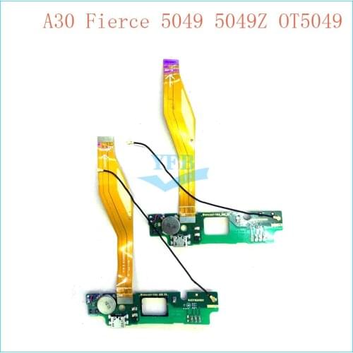 5PCS USB Port Charging Board For Alcatel A30 Fierce 5049 5049Z OT5049 USB Charging Dock Port Flex cable Repair Parts