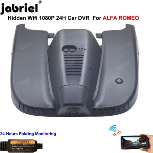 HD 1080P Car DVR Dash Cam Driving Recorder 24H for ALFA ROMEO Stelvio Quadrifoglio for ALFA ROMEO Giulia Quadrifoglio GTA Veloce