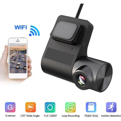 Car DVR Camera Dash Cam G-sensor Camera 24h Parking Monitoring Video Recorder Tachograph Hidden Cam Camera Night Vision Camera