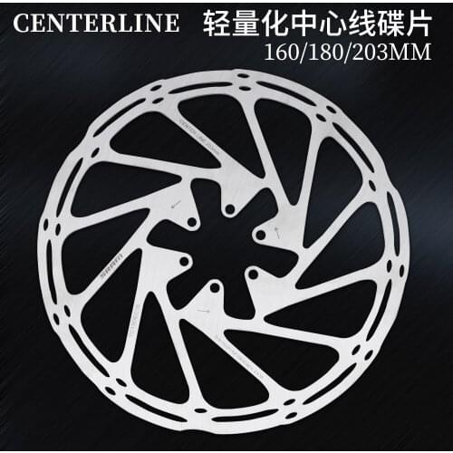 Center Line Mountain bike brake disc 160 180 203mm six nail disc
