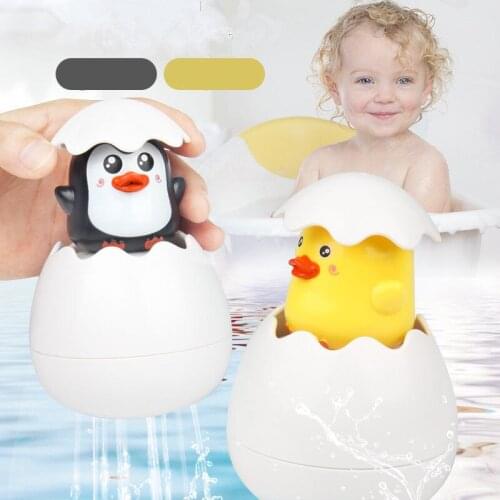 Baby Bath Toys Raining Cloud Duckling Egg Baby Play Water Toy Children Bathroom Sprinkler Shower Toys For Baby