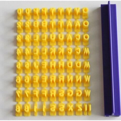 Biscuit Cutter Number Alphabet Fondant Cookie Mould Cake Cutters Decor Baking Molds Tools MUMR999